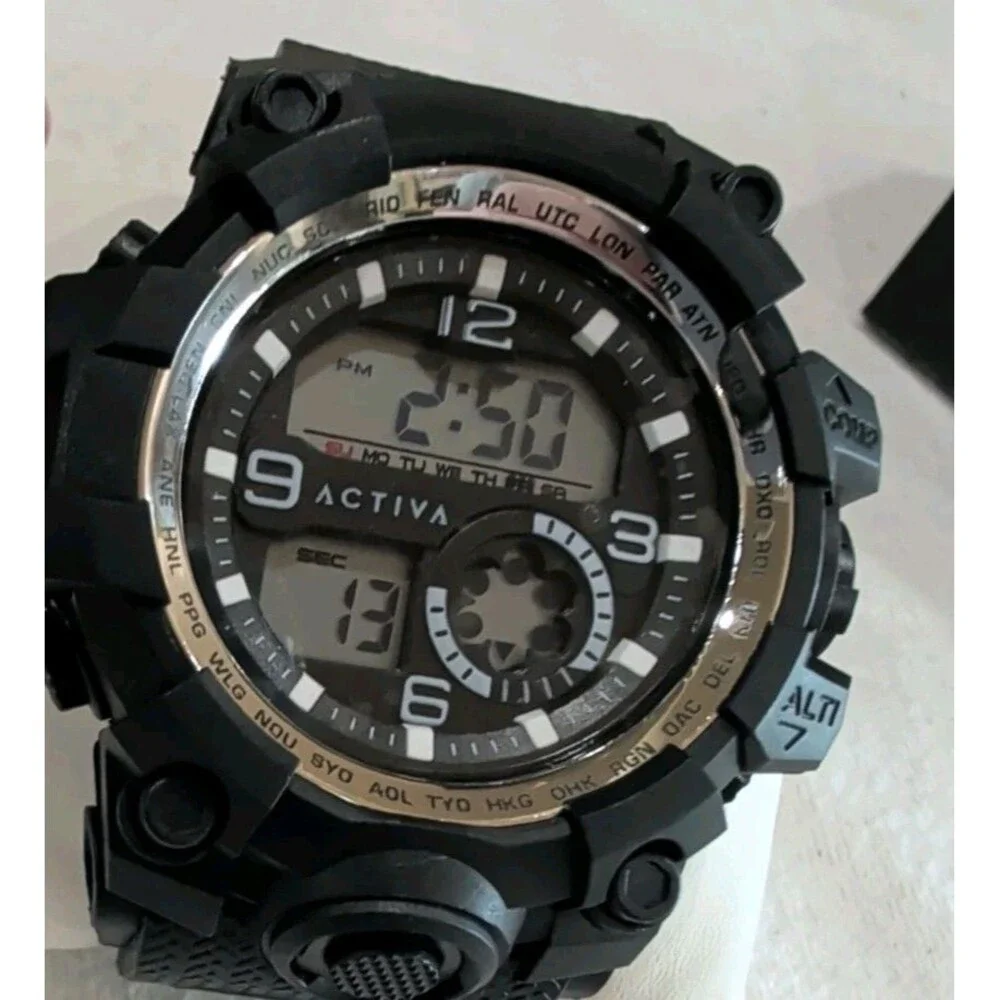 Invicta Activa Endurance X Men's Digital Watch - 54.5mm, Black (ACW435-002)